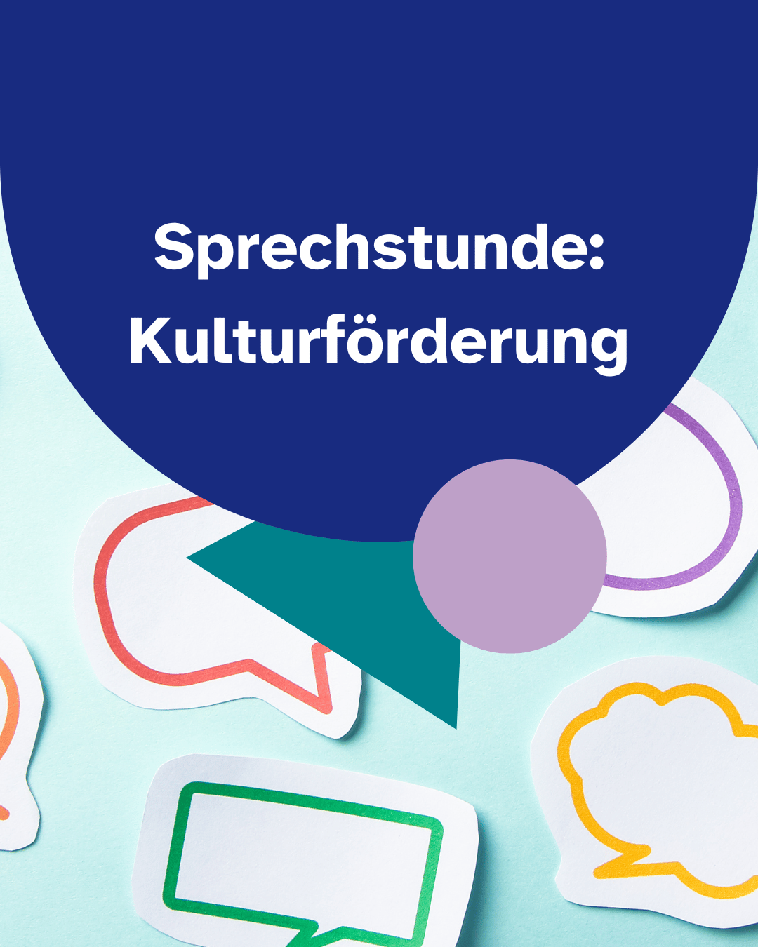 SPRECHSTUNDE: Kulturförderung  #Extended Version
